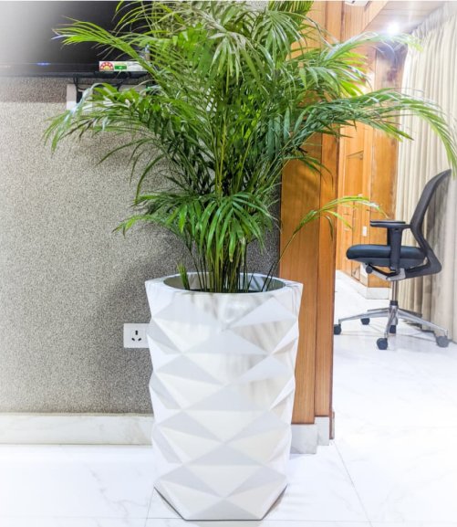 Geometric Large Grandeur Floor Planter - Planter at Nestern