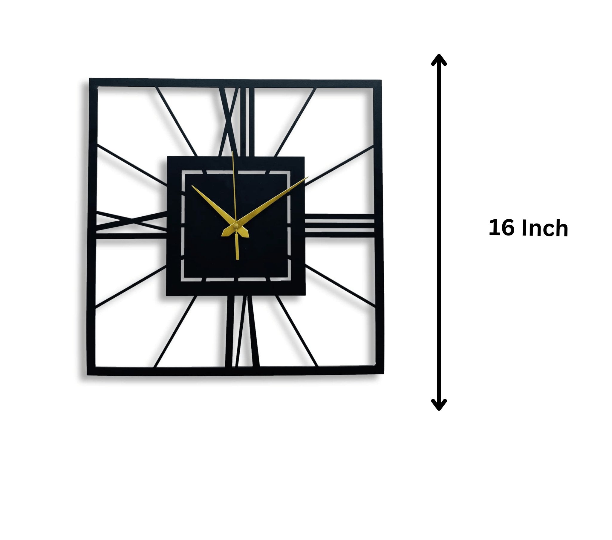 Geometric Modern Wall Clock - Wall Clock at Nestern