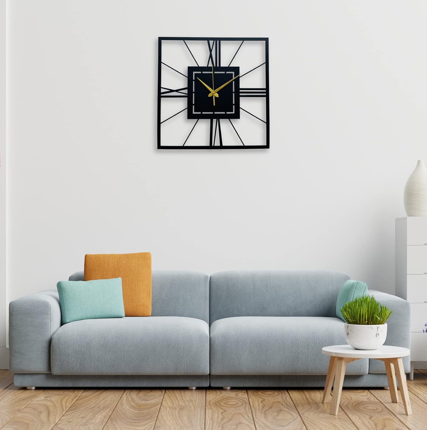 Geometric Modern Wall Clock - Wall Clock at Nestern