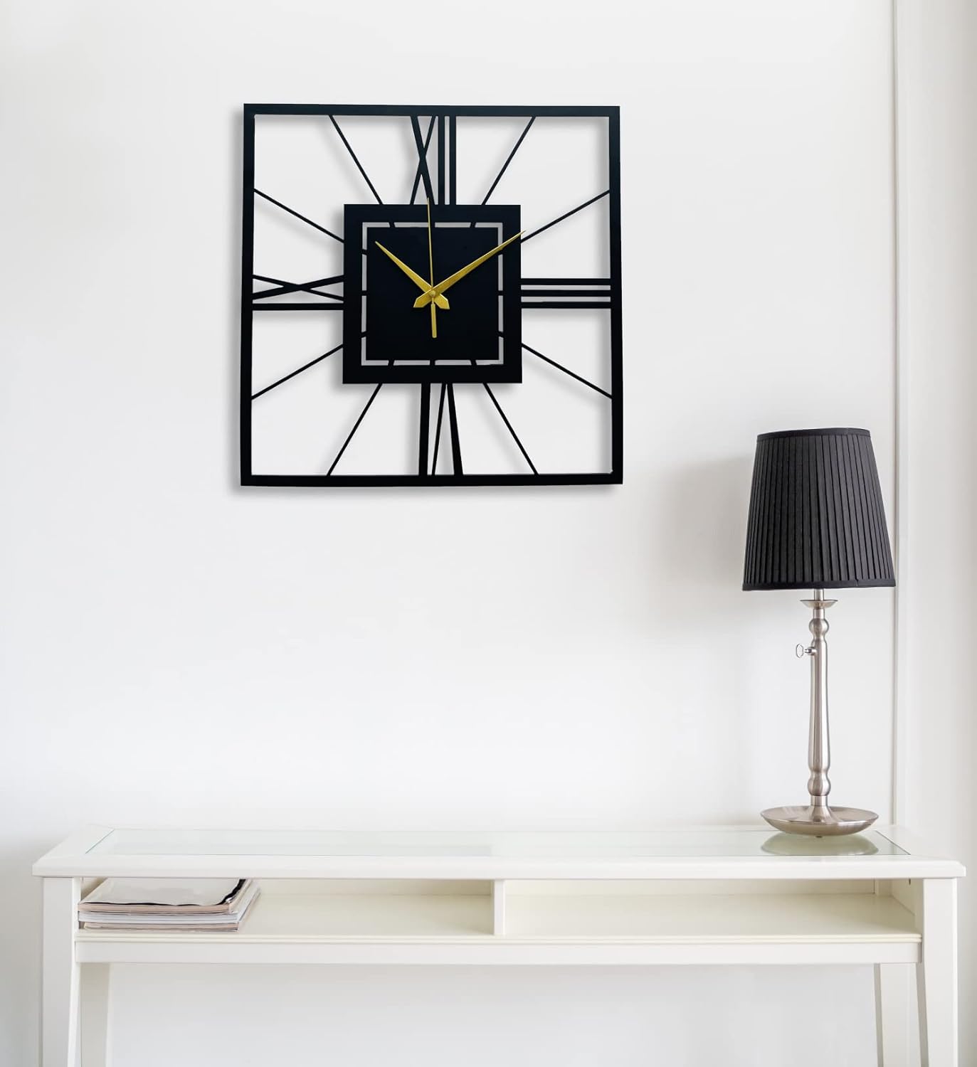 Geometric Modern Wall Clock - Wall Clock at Nestern