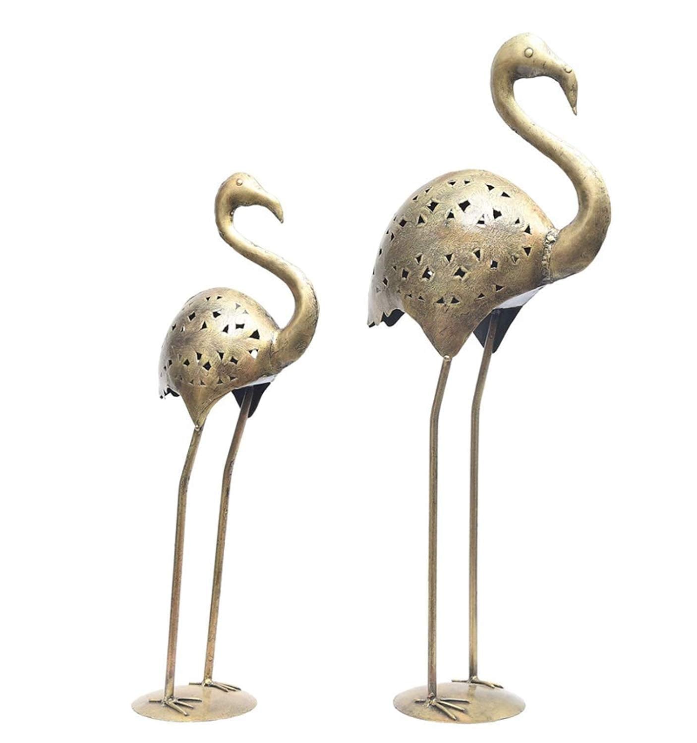 Graceful Flamingo Duo: Elegant Companions - Nestern