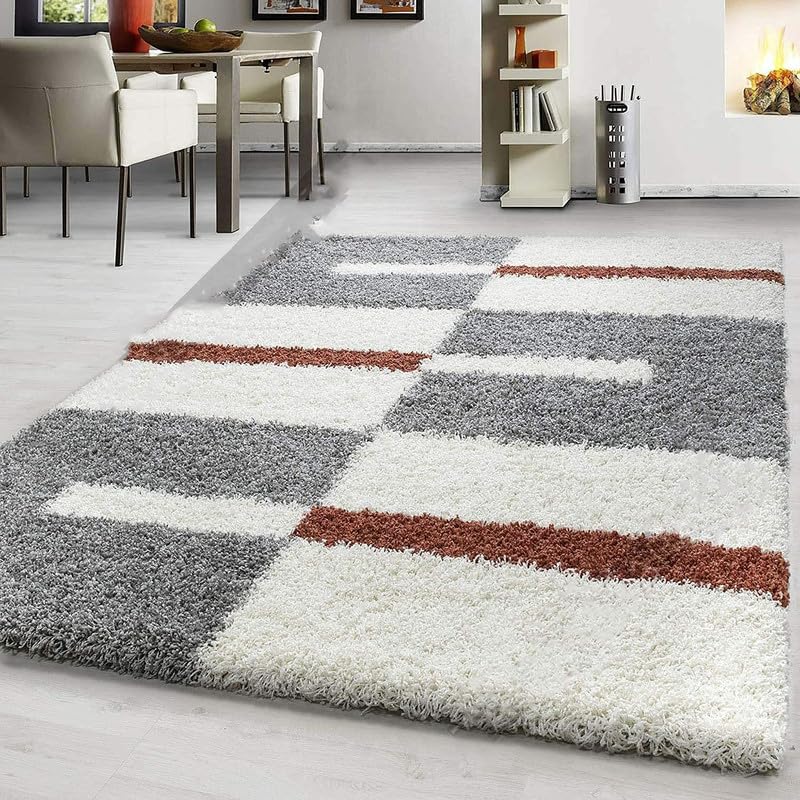 Gray Elegance Geometric Rug - Rugs at Nestern