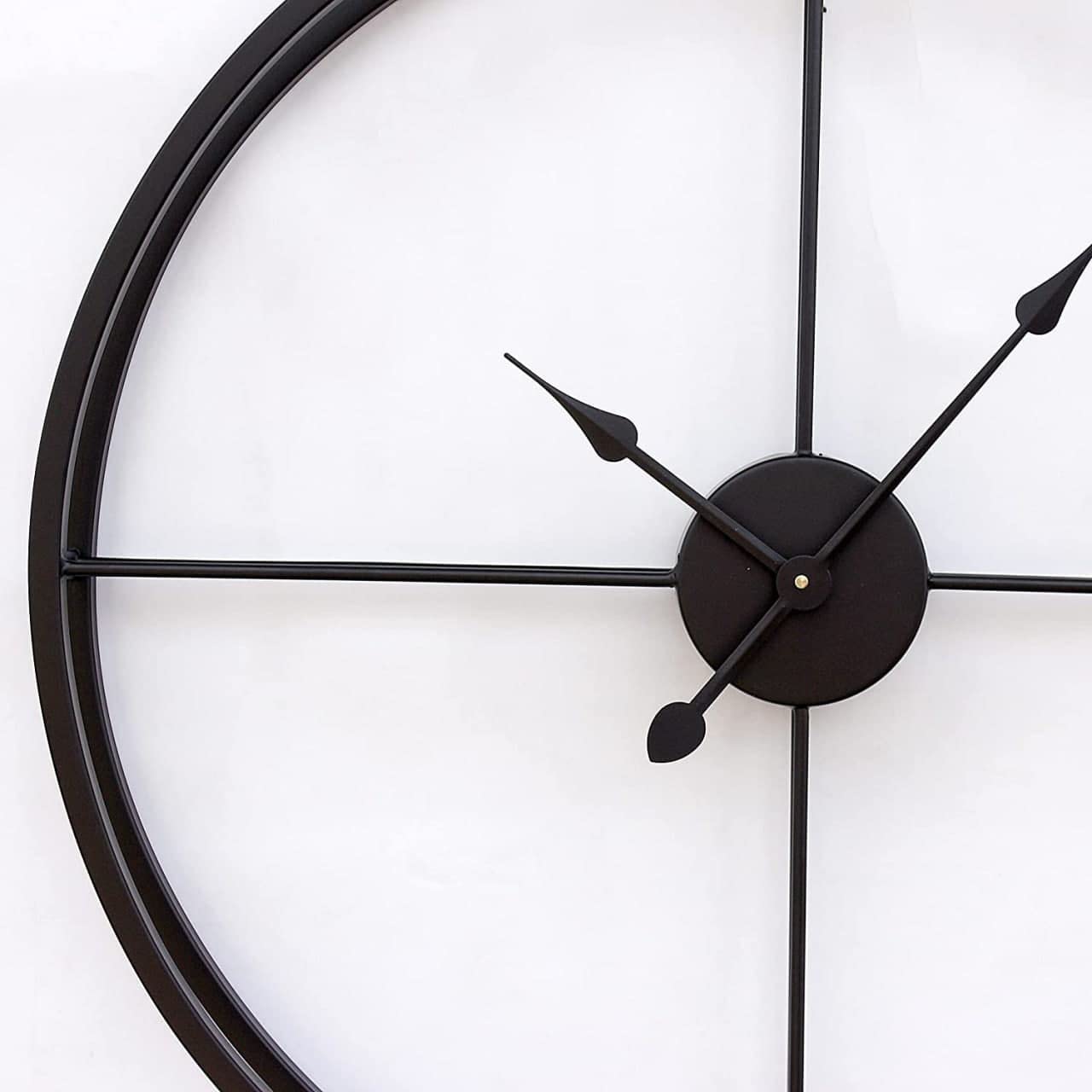 Handicraft Stylish Double Ring Metal Wall Clock - Wall Clock at Nestern