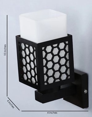 Honeycomb Pattern Wall Lamp - Wall Lights at Nestern