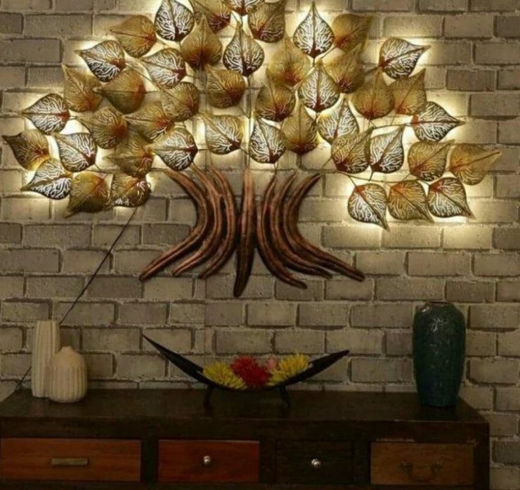 Illuminated Tree of Life Wall Art - Wall Art at Nestern