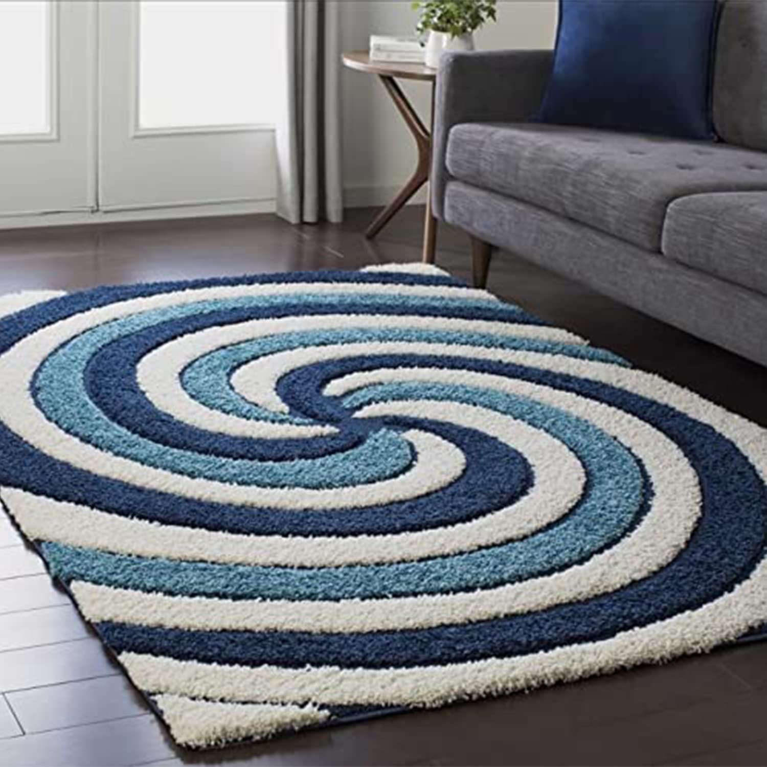 Illusion Spiral Area Rug - Rugs at Nestern