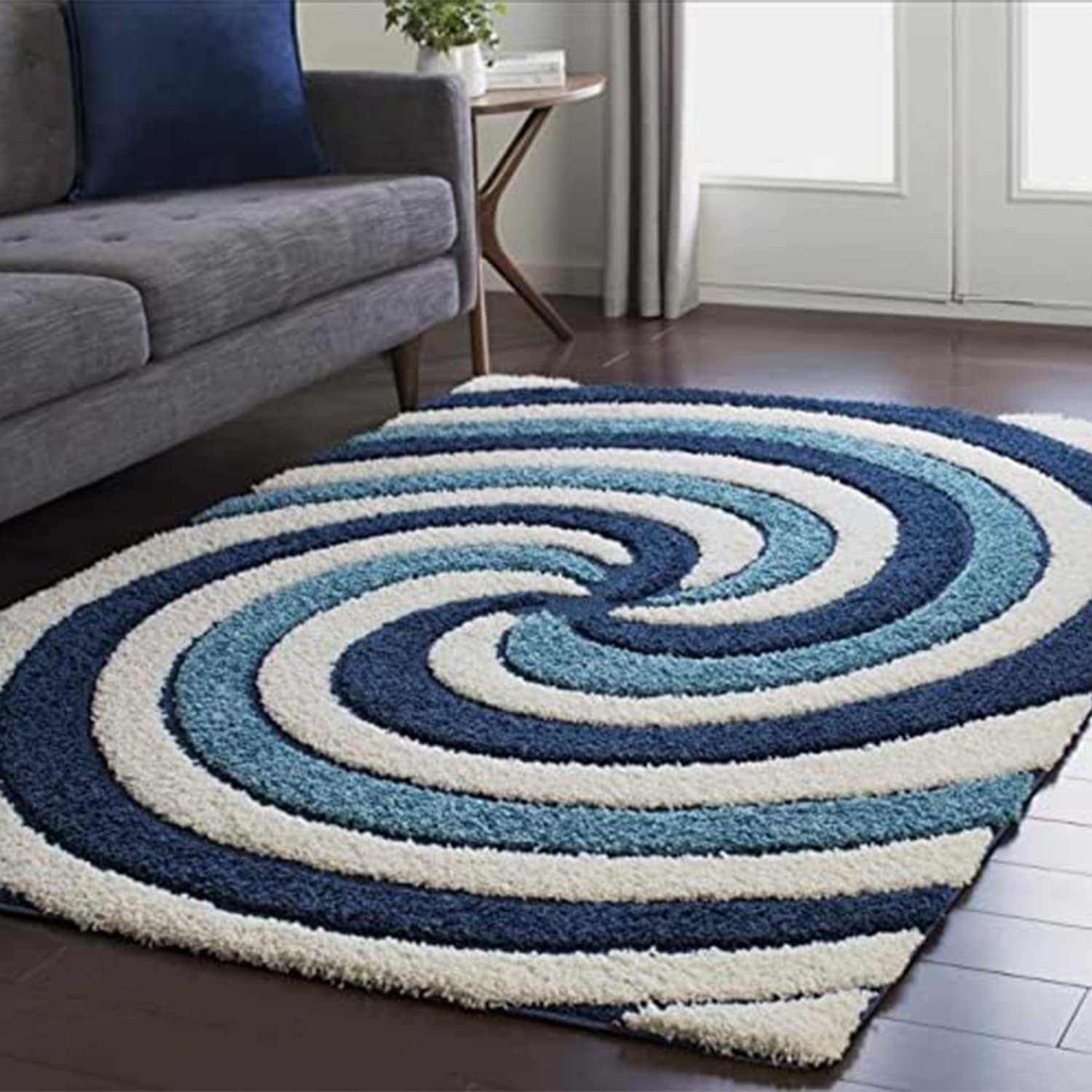 Illusion Spiral Area Rug - Rugs at Nestern