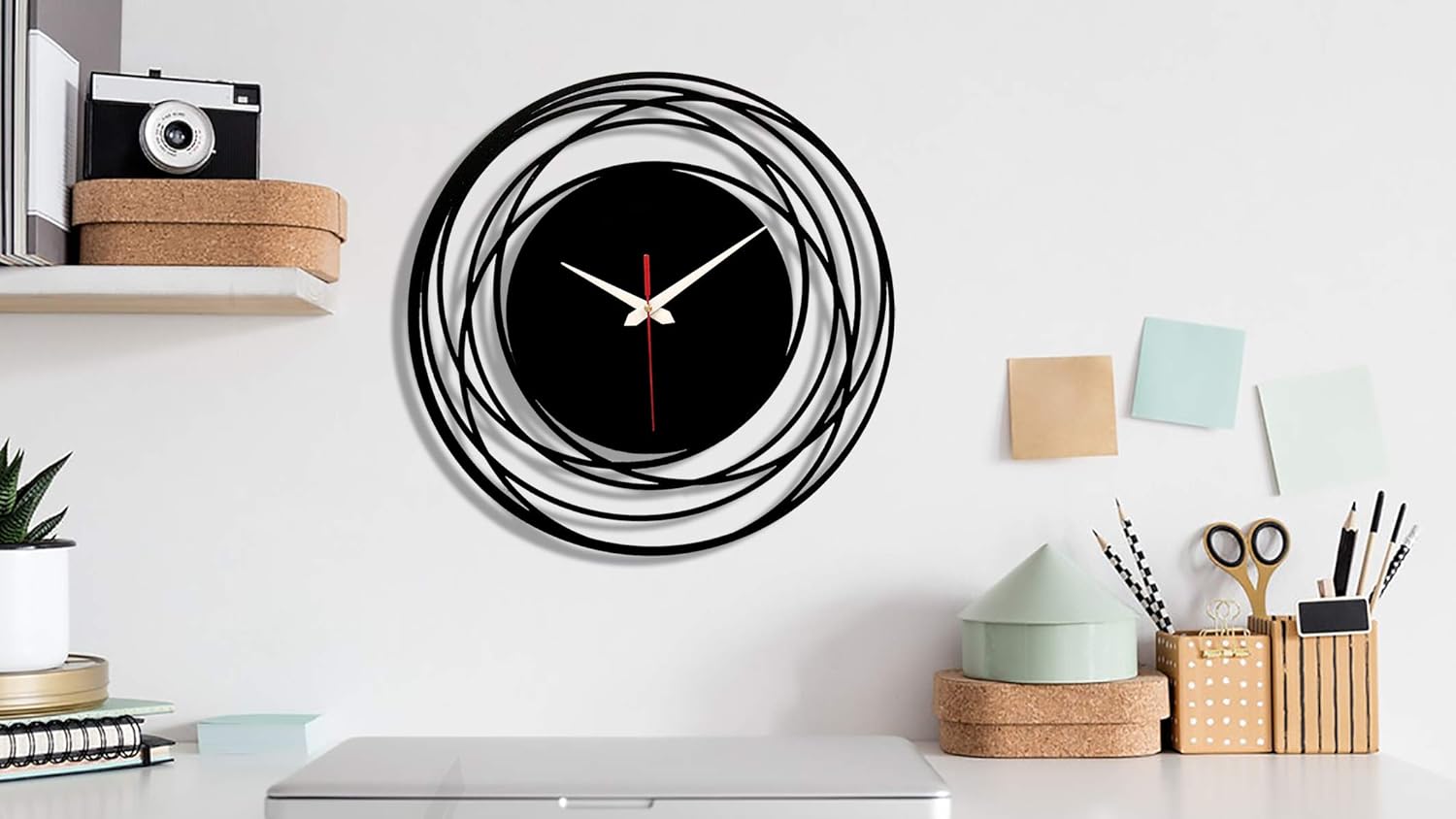 Illusionary Timepiece Wall Clock - Wall Clock at Nestern