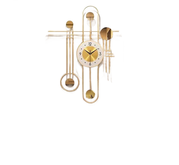 Time in Style: Modern Pueblo Wall Clock