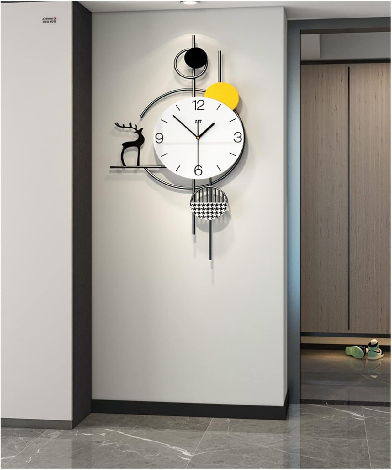 Large Nordic Wall Clock - Wall Clock at Nestern