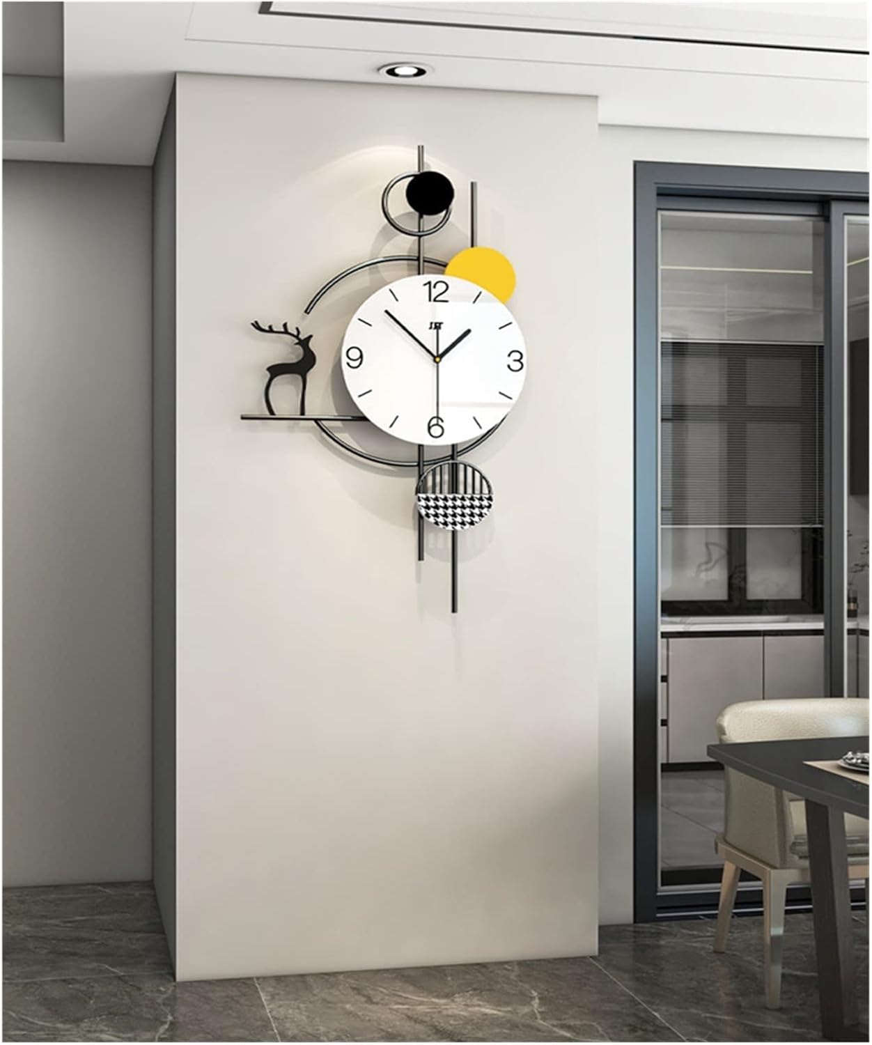 Large Nordic Wall Clock - Wall Clock at Nestern