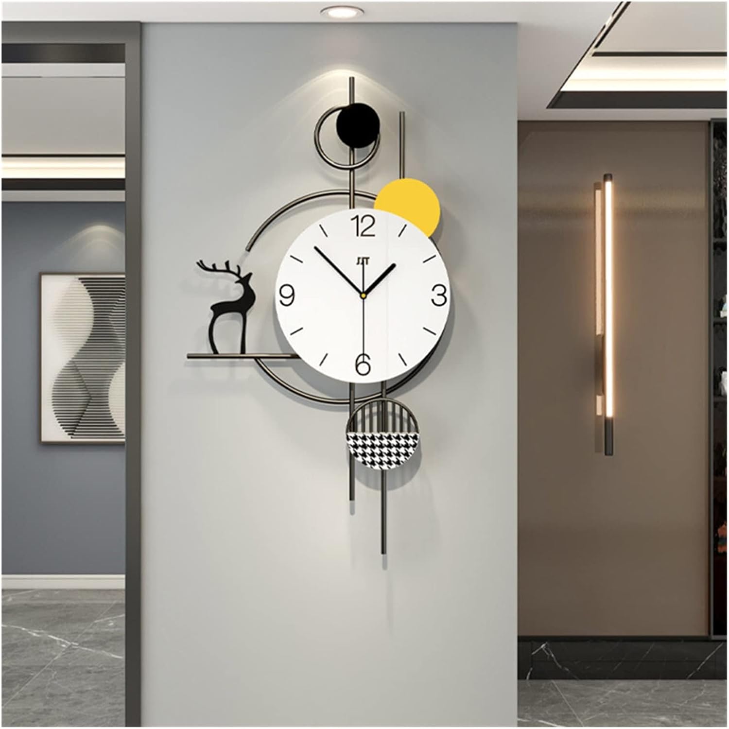 Large Nordic Wall Clock - Wall Clock at Nestern