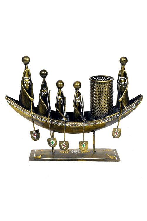 Majestic Mariner Boat Pen Holder - Table Decors at Nestern