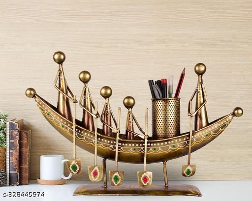 Majestic Mariner Boat Pen Holder - Table Decors at Nestern