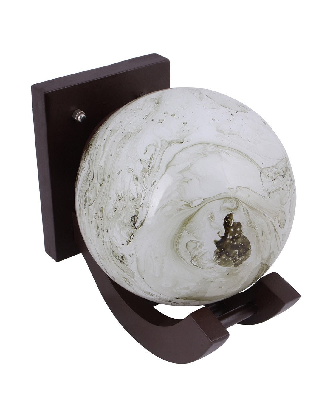 Marbled Spherical Wall Lamp - Wall Lights at Nestern