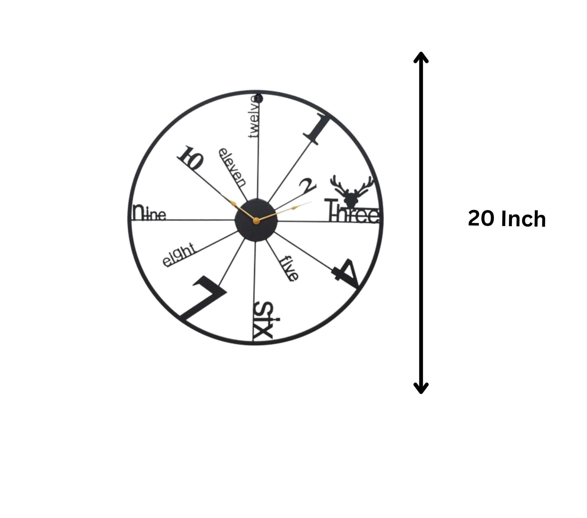 Mechanical Gear Wall Clock - Wall Clock at Nestern