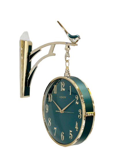 Melting Clock with Bird Design - Wall Clock at Nestern