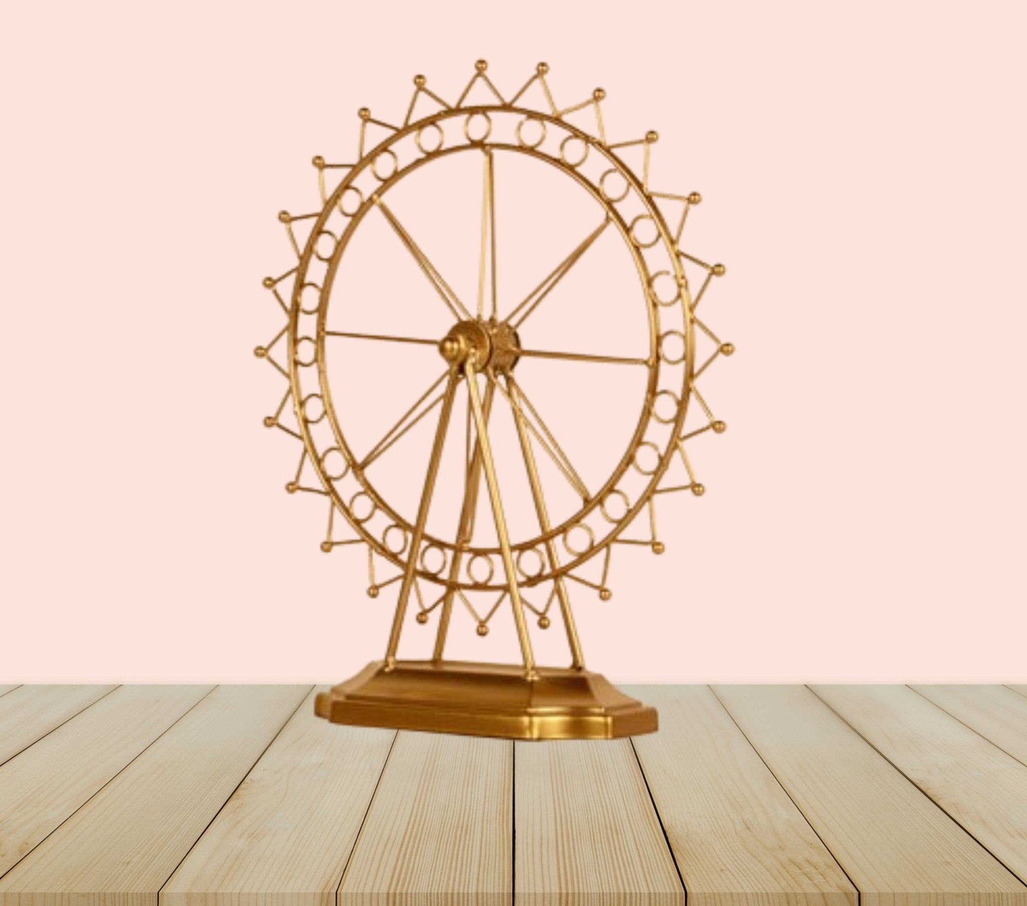 Metal Table Decor Wheel Antique - Home Decor at Nestern