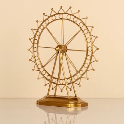 Metal Table Decor Wheel Antique - Home Decor at Nestern