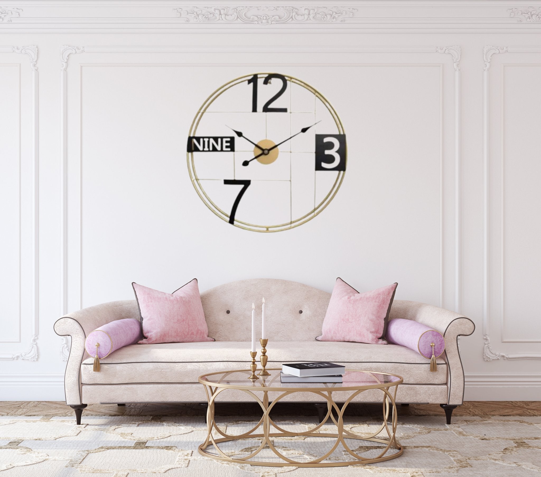 Mid - Century Modern Wall Clock - Wall Clock at Nestern