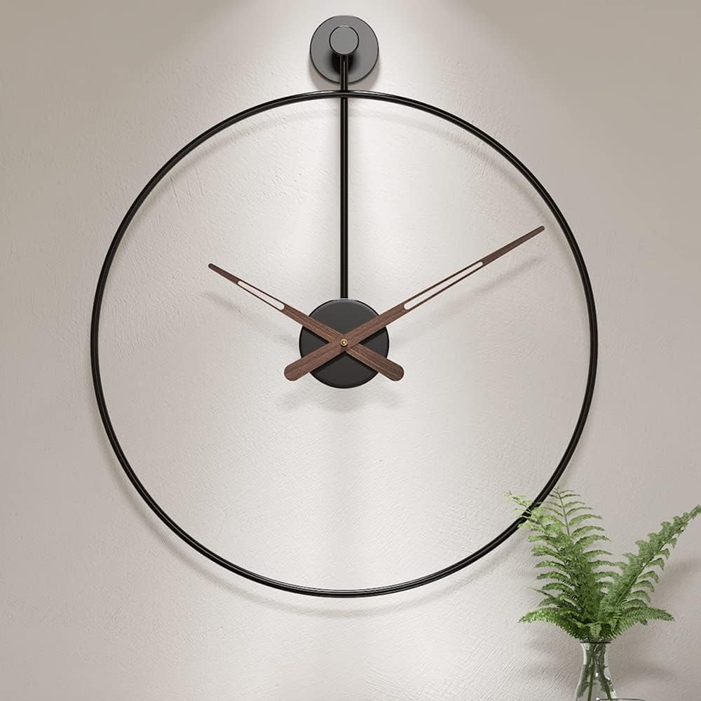 Minimalist Modern Wall Clock: Sleek and Timeless - Home Decor at Nestern