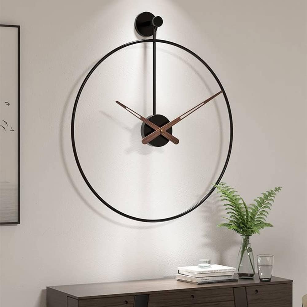 Minimalist Modern Wall Clock: Sleek and Timeless - Home Decor at Nestern