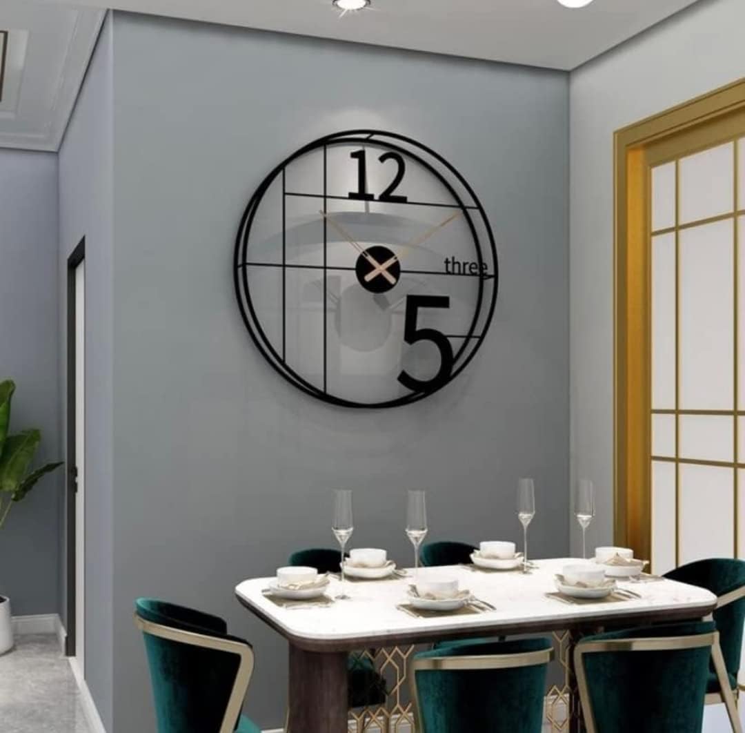 Minimalist Open Face Wall Clock - Wall Clock at Nestern