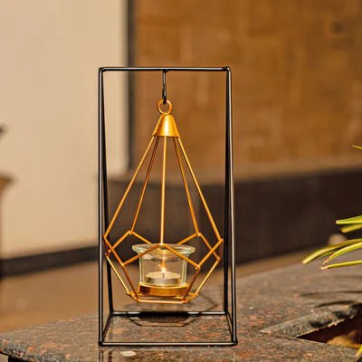 Modern Art Candle Holder for Perfect Diwali Gift - Home Decor at Nestern