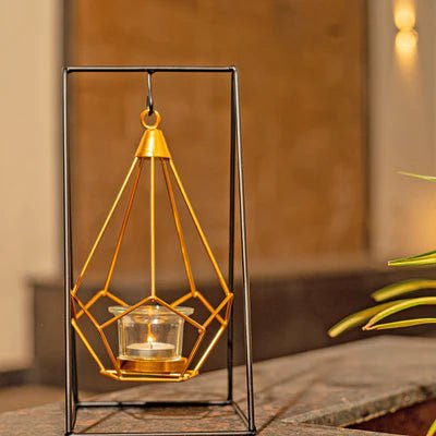 Modern Art Candle Holder for Perfect Diwali Gift - Home Decor at Nestern