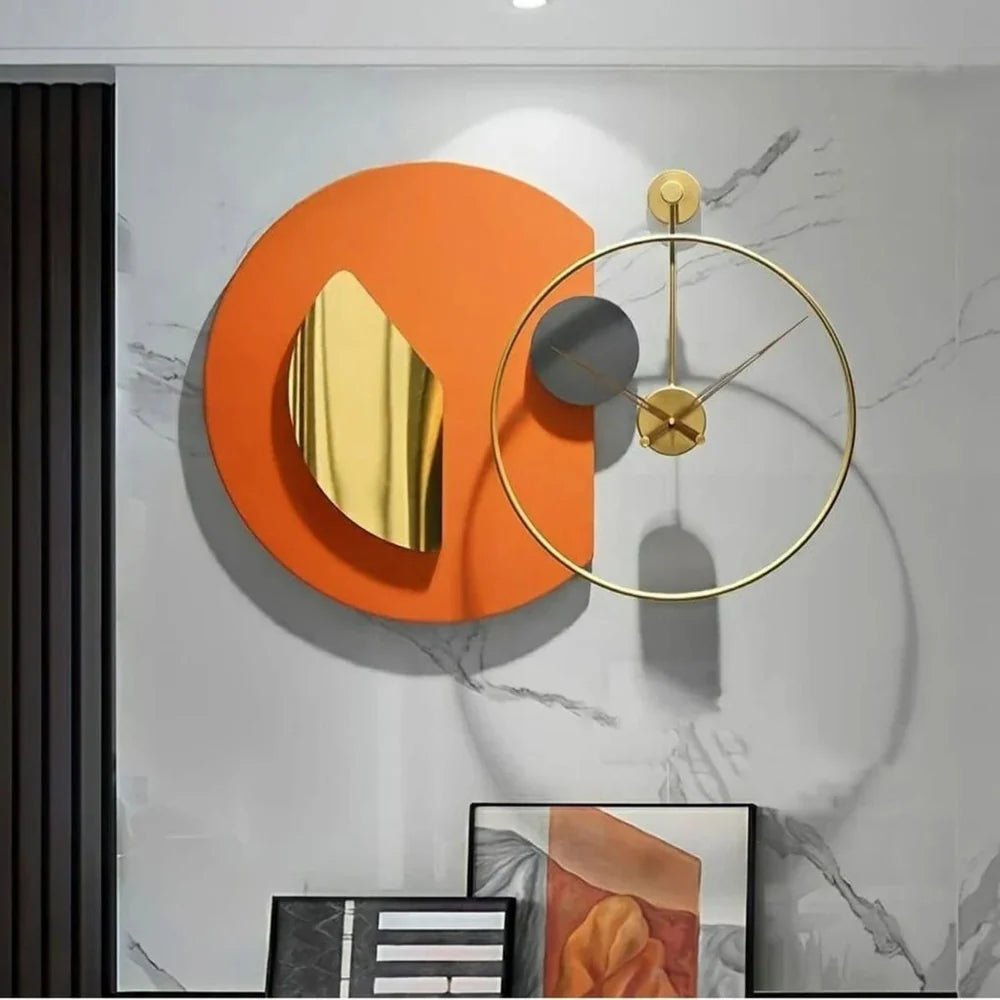 Modern Eclipse Wall Clock: Bold Aesthetics in Time - Wall Clock at Nestern