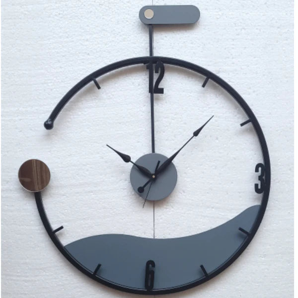 Modern Elegance Wall Clock: Time in Style with Minimalist Design - Home Decor at Nestern