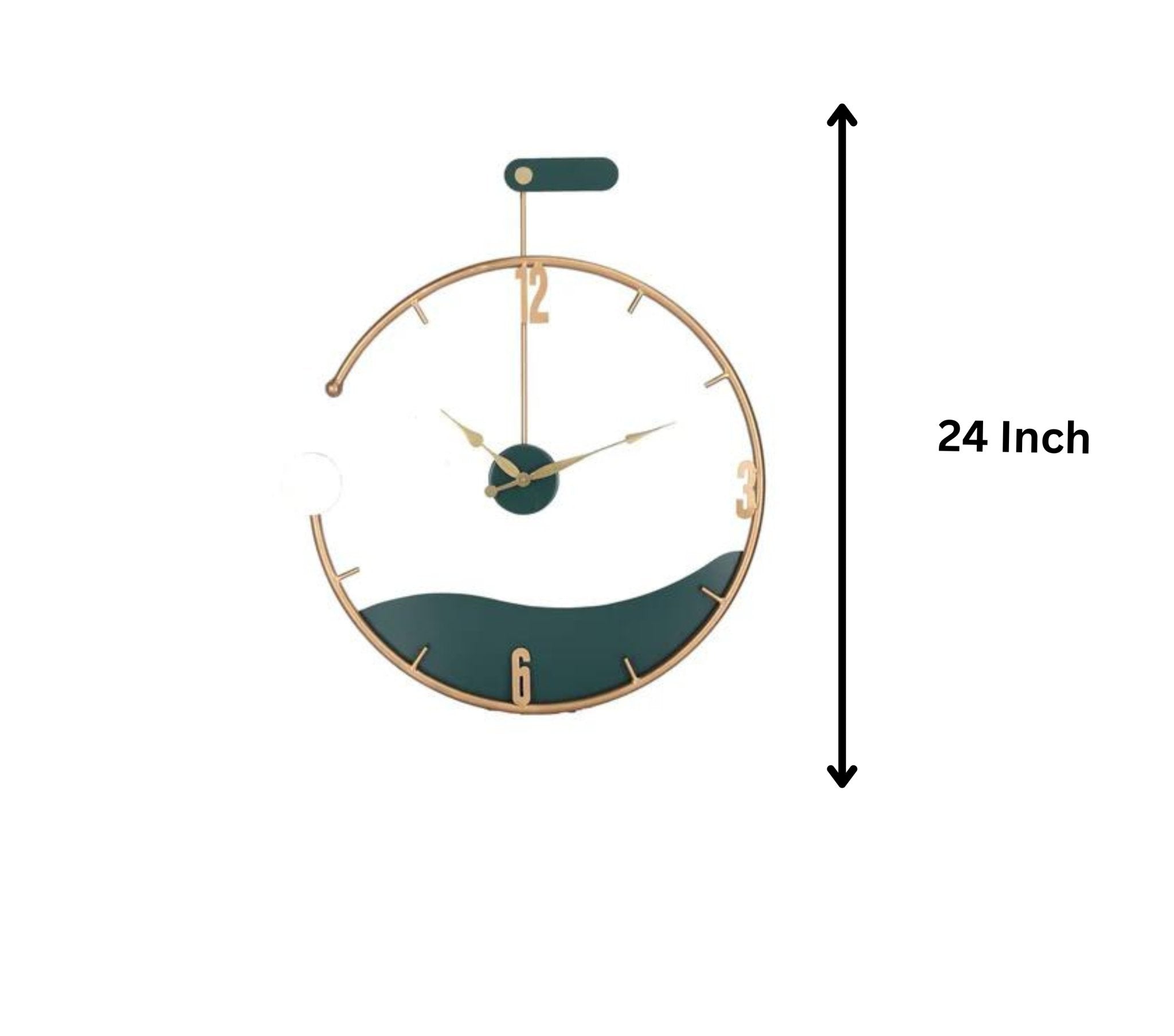 Modern Elegance Wall Clock: Time in Style with Minimalist Design - Home Decor at Nestern