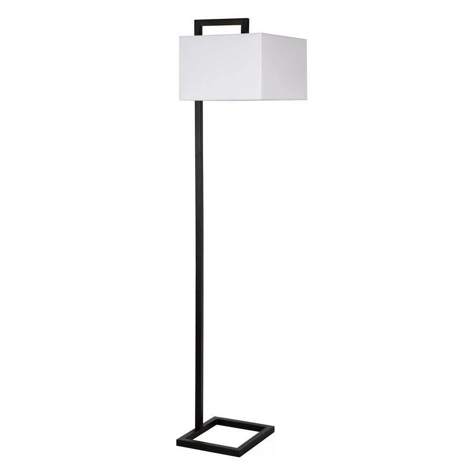 Modern Iron Floor Lamp with Powder Coated Finish - Home Decor at Nestern