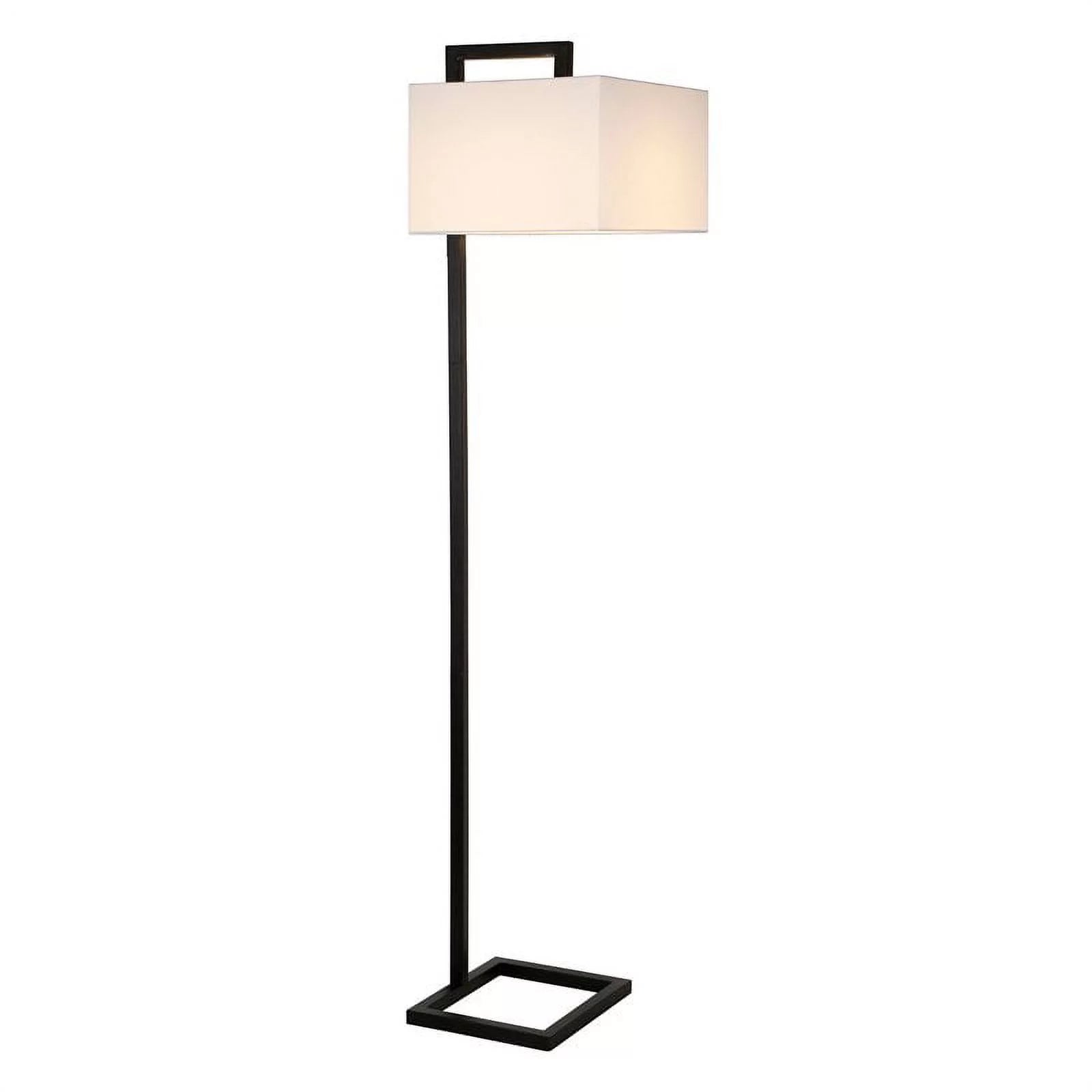 Modern Iron Floor Lamp with Powder Coated Finish - Home Decor at Nestern