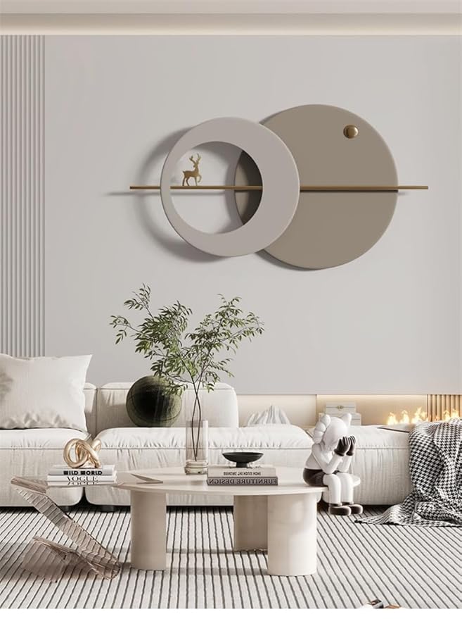 Modern Minimalist Circle Wall Art - Wall Art at Nestern