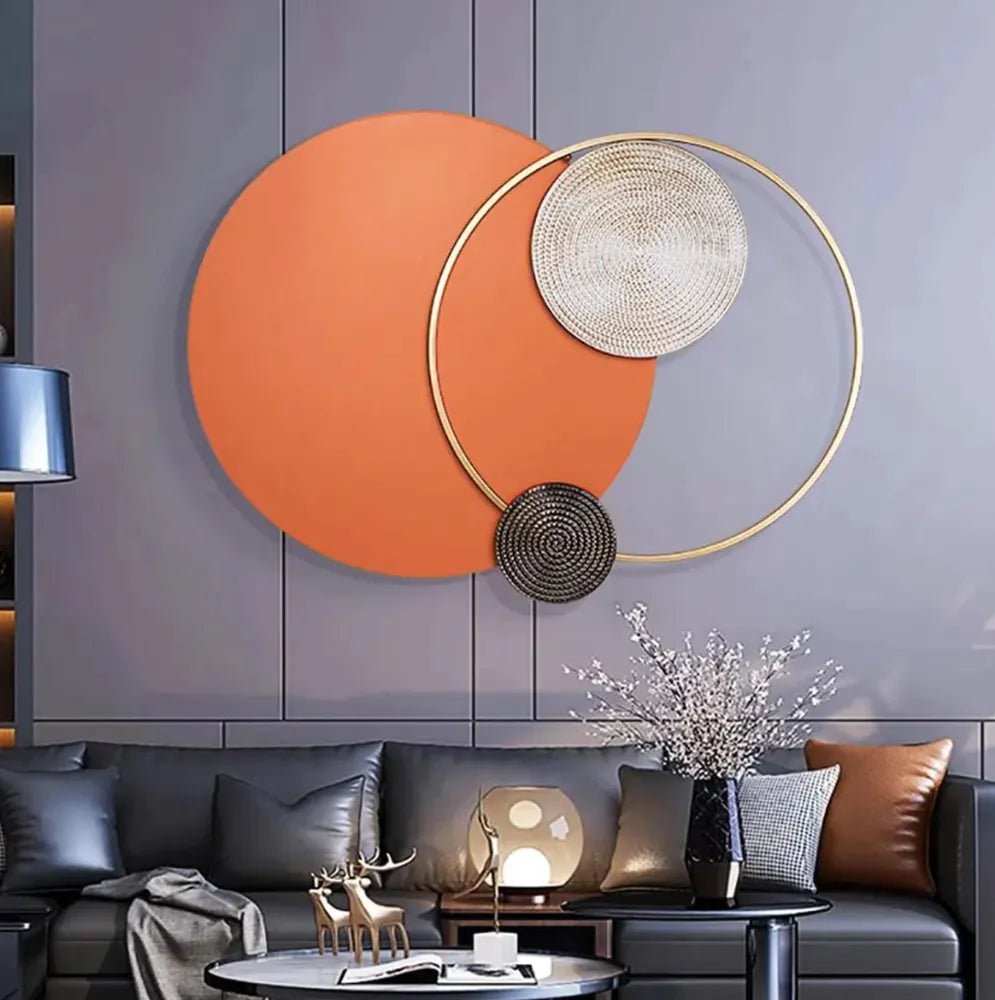 Modern Minimalist Circular Wall Art - Wall Art at Nestern