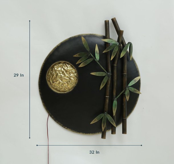 Moonlit Bamboo Wall Art - Wall Art at Nestern