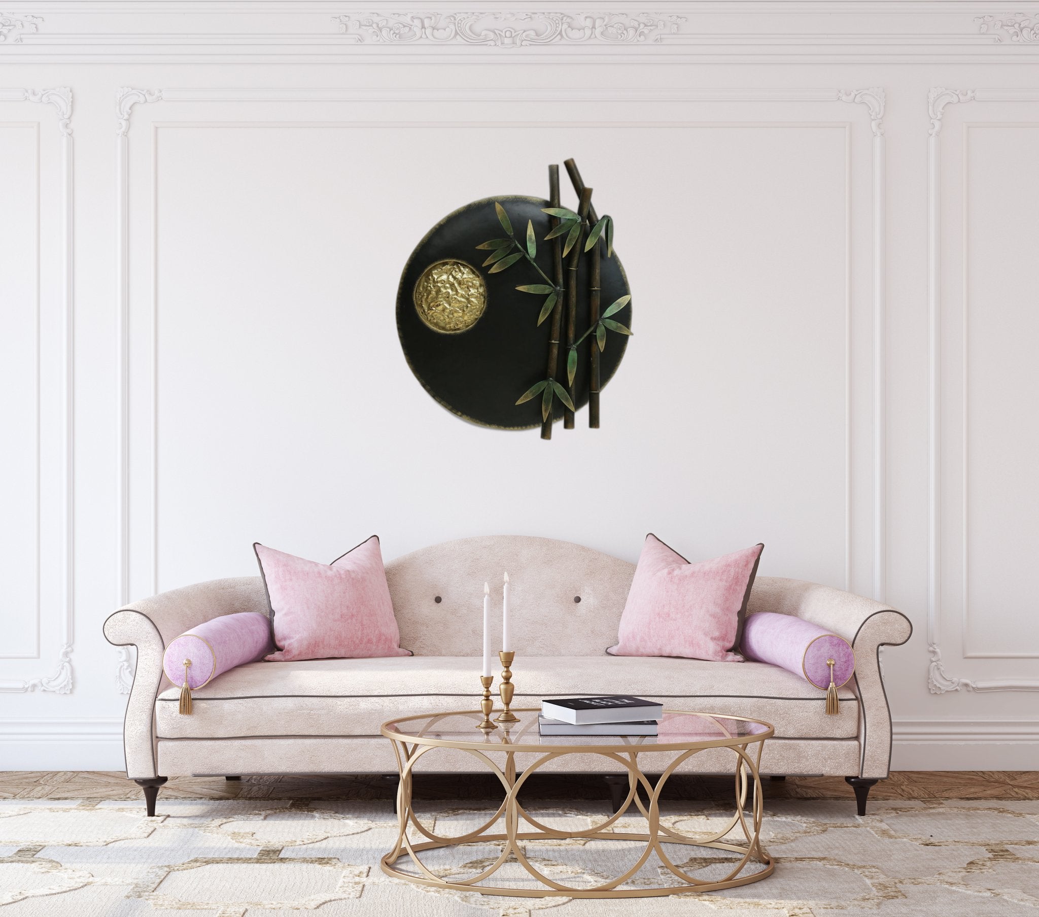 Moonlit Bamboo Wall Art - Wall Art at Nestern