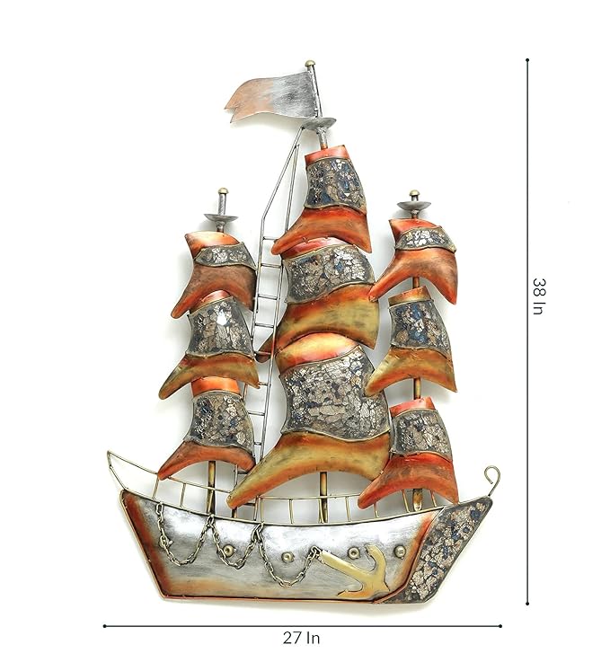 Nautical Ship LED Wall Art - Wall Art at Nestern