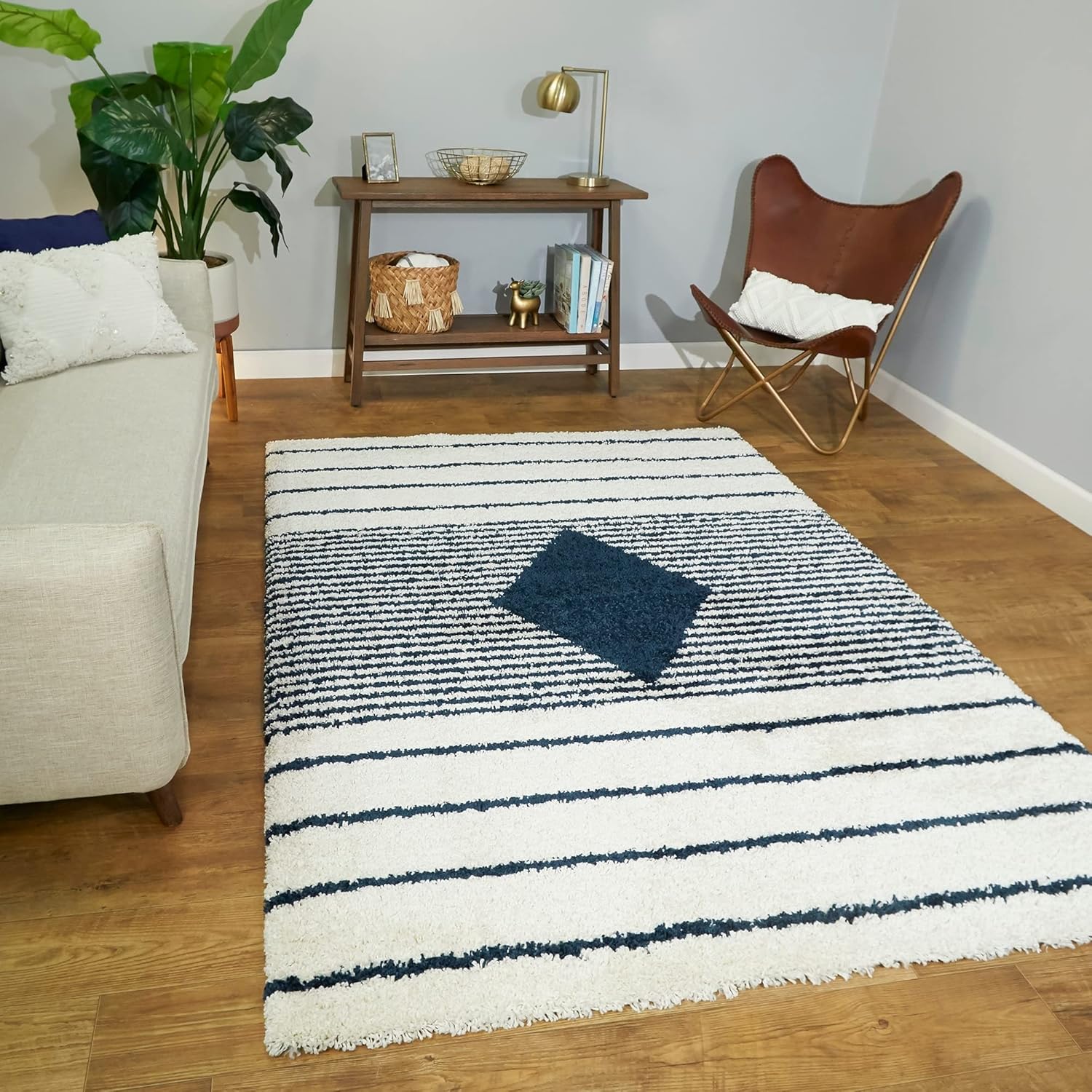 Nautical Stripes Area Rug - Rugs at Nestern