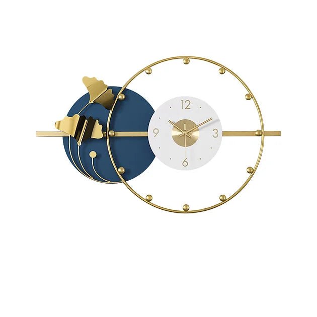 Orbit of Time - Metal Circle Wall Clock - Wall Clock at Nestern