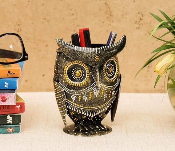 Owl Pen Holder - Table Decors at Nestern