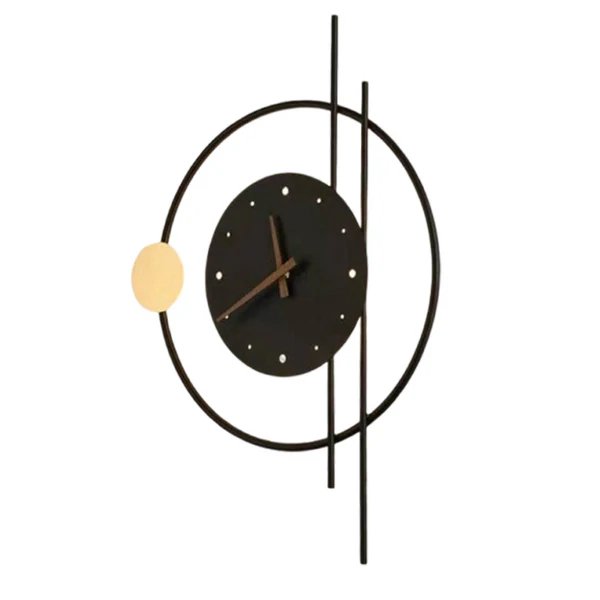 Rhythmic Rings - Modern Circle Wall Clock - Wall Clock at Nestern