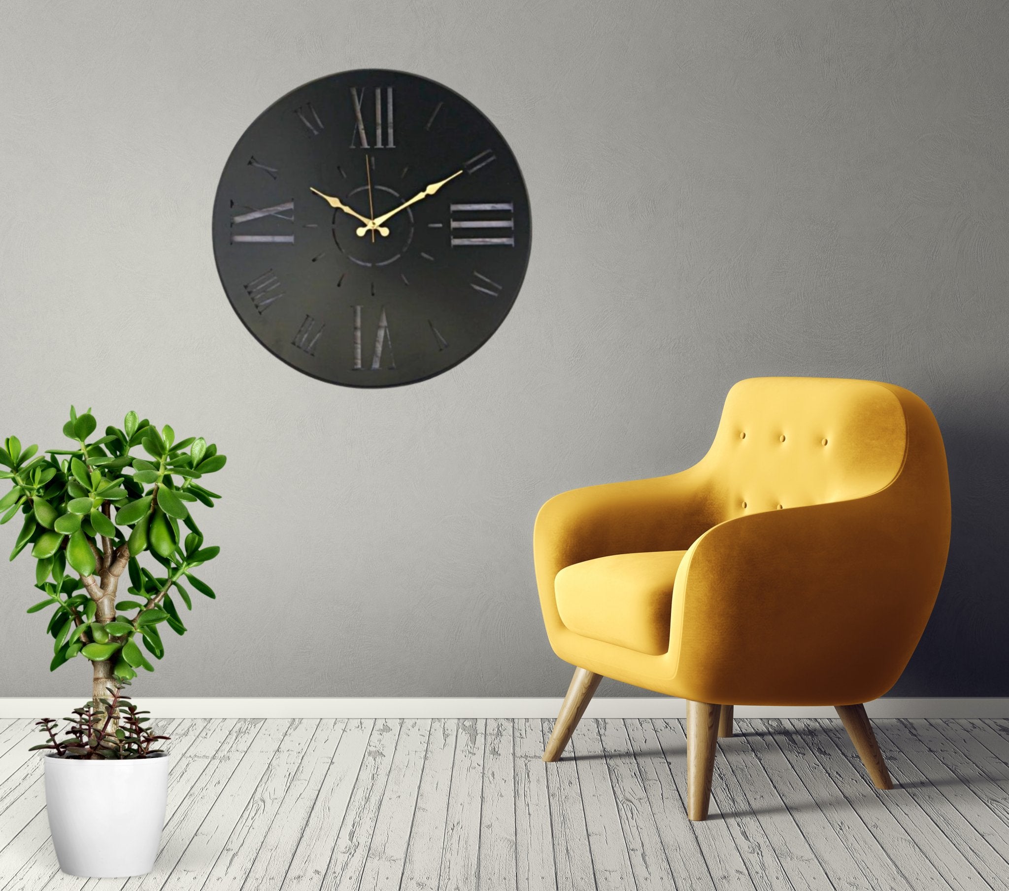 Roman Numeral Timeless Wall Clock - Wall Clock at Nestern