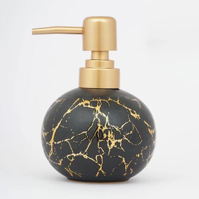 Round Bathroom Soap Dispenser - Home Decor at Nestern