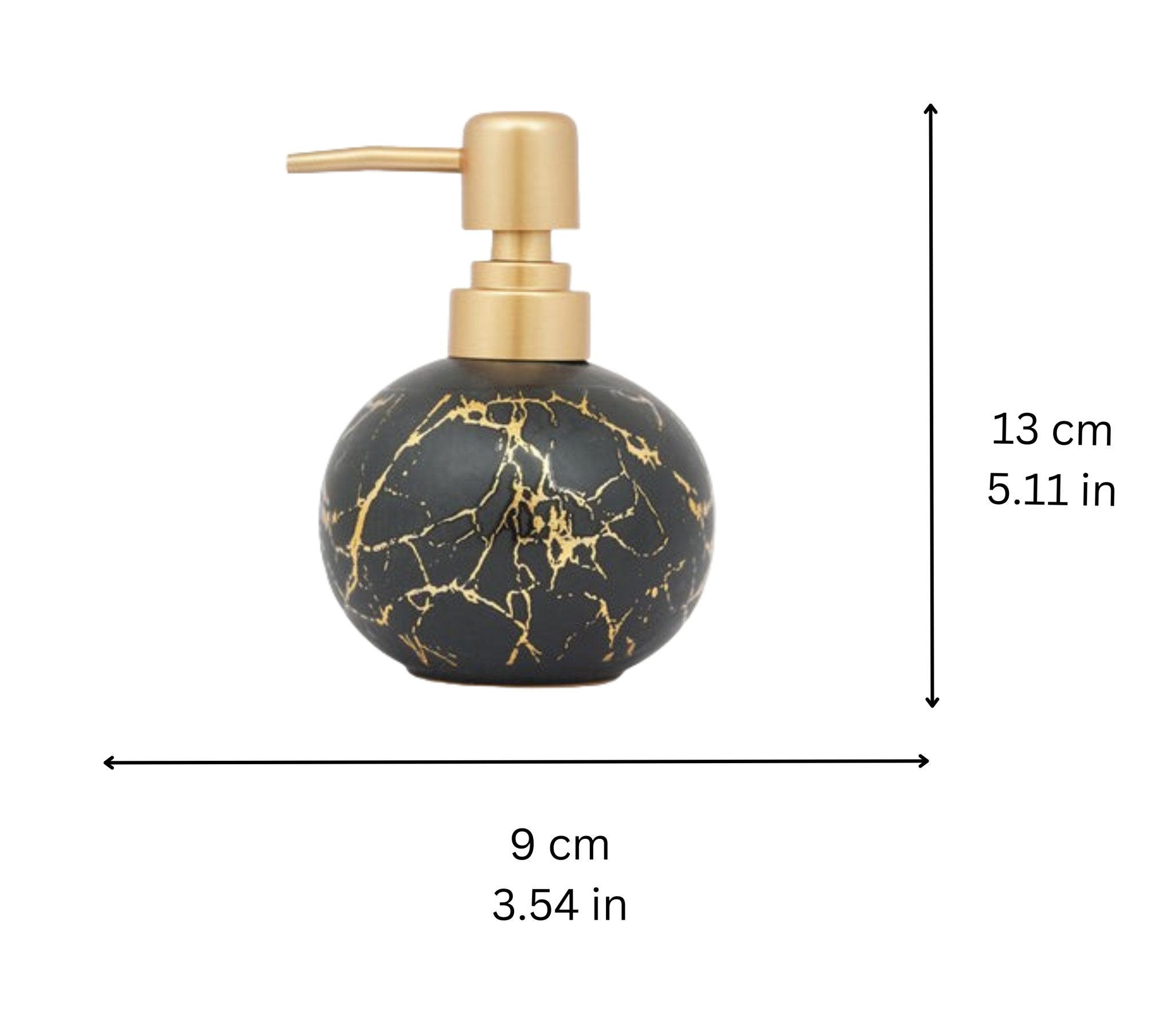 Round Bathroom Soap Dispenser - Home Decor at Nestern