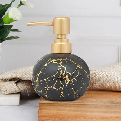 Round Bathroom Soap Dispenser - Home Decor at Nestern