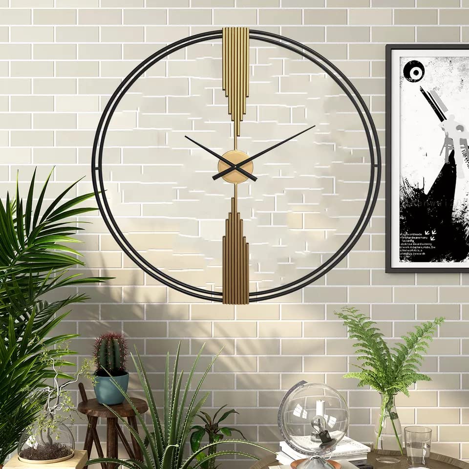 Rustic Wooden Gear Wall Clock - Wall Clock at Nestern