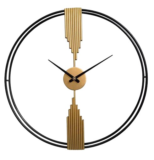 Rustic Wooden Gear Wall Clock - Wall Clock at Nestern