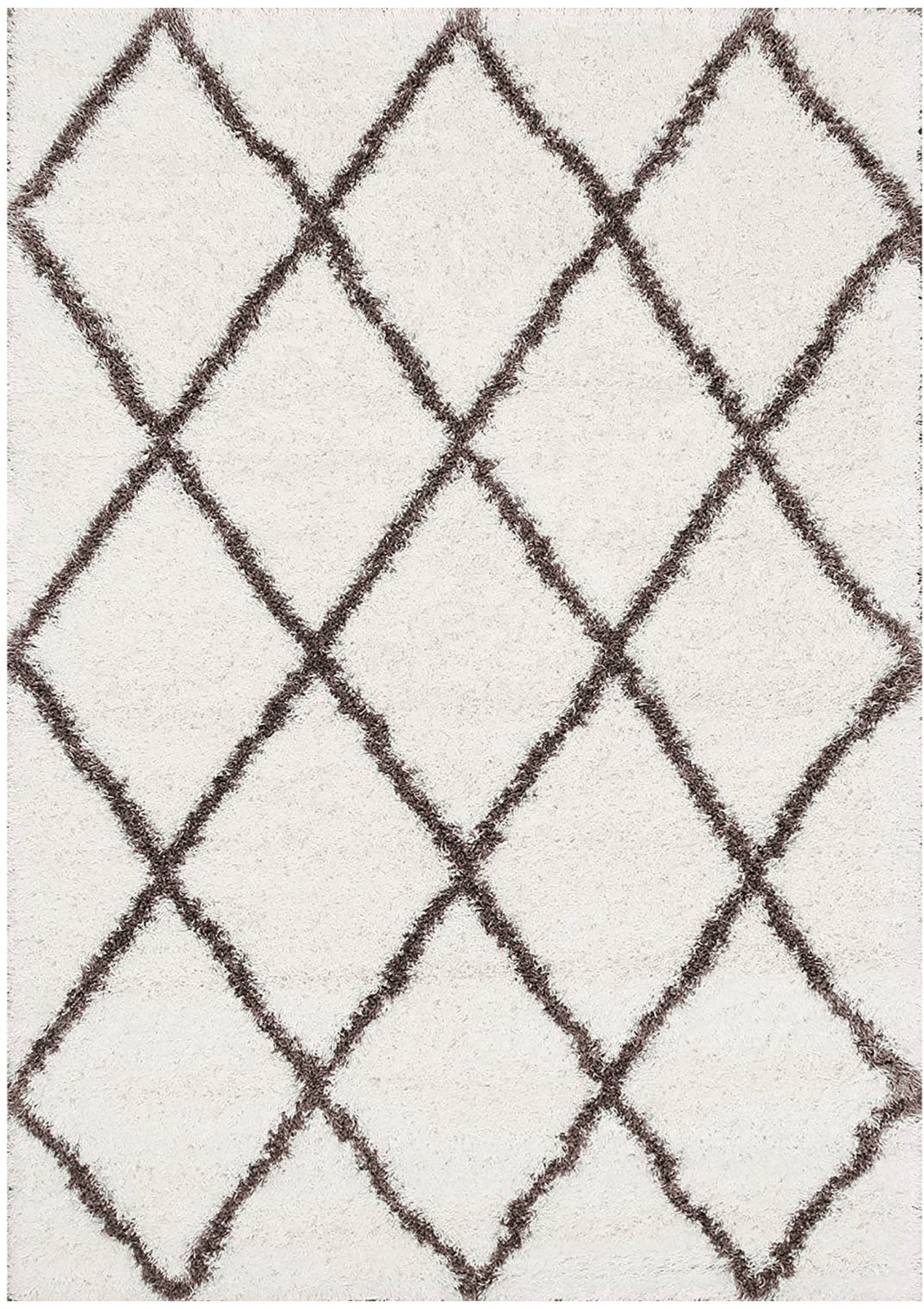 Sculpted Gray Geometric Rug - Rugs at Nestern